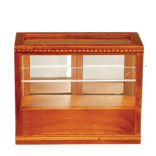 Rectangle Display Case, Walnut